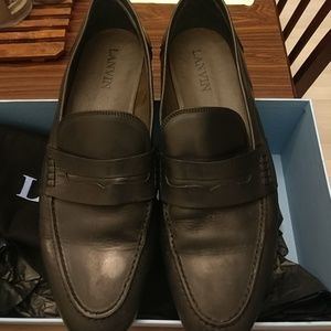Lanvin men leather loafers